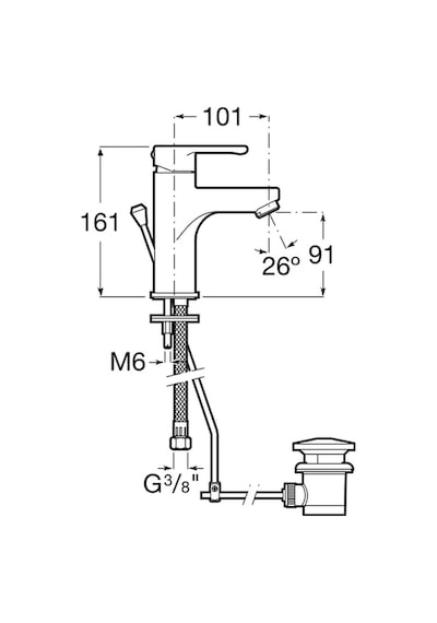 Roca Arola Lavabo Bataryası Cold Start A5A326Ac0K
