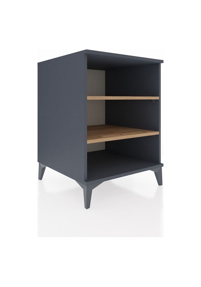 Kronos Komodin 2 Raflı 60x59x80 Antrasit-çam Antrasit