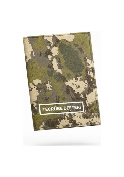 Özel Üretim Cep Ajandası Kampçılık Ürünü Taktiksel Defter Single Sword Kamuflaj Çizgili Not Defteri Çok Renkli