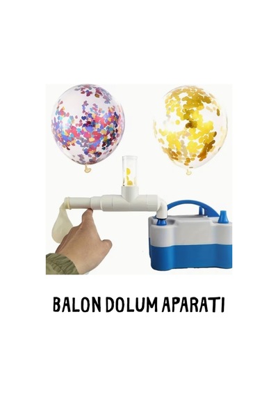 Balon Dolum Aparatı Beyaz