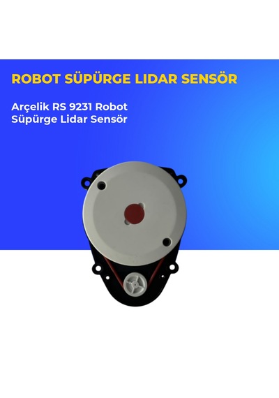 Arçelik Rs 9231 Robot Süpürge Lidar Sensör