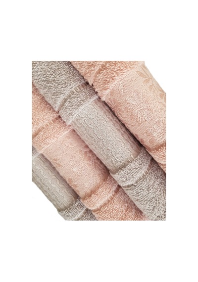 Blossom Best Set Hamam Takımı - Gri Pembe Pembe