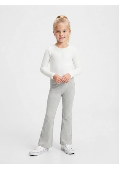 Dmb Kids Kız Çocuk İspanyol Paça Tayt Dmb-5663 Gri