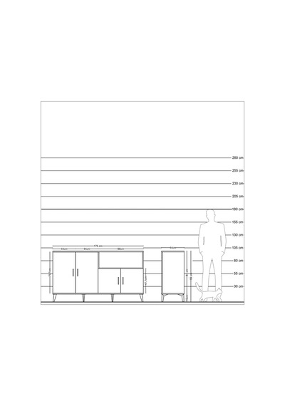 Hyperion Konsol 6 Raflı 4 Kapaklı 176x44x99 Aytaşı-antrasit Aytası/antrasıt - Aytası Hyperion Konsol 6 Raflı 4 Kapaklı 176x44x99 Aytaşı-antrasit Aytası/antrasıt - Aytası