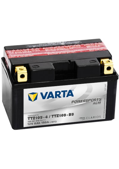 Varta Tz10-s Yamaha Mt09-tracer-xsr 900-niken Akü Ytz10s
