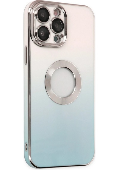 Ilkeshop Newface Apple iPhone Uyumlu 13 Pro Max Kılıf Best Silikon - Turkuaz