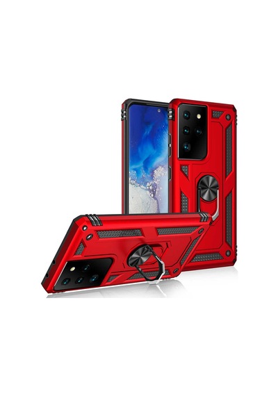 Galaxy S21 Ultra Kılıf Zore Vega Kapak Mavi