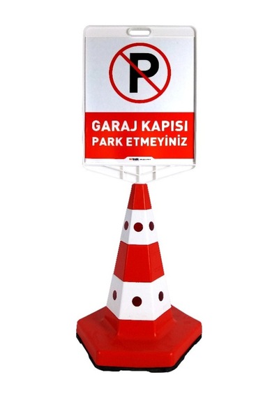 Garaj Kapısı Park Etmeyiniz Klasik Kedi Gözü Koni Seti Trafik Dub