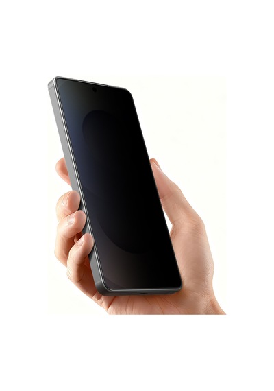 Galaxy S26 Ultra Uyumlu Amazingthing Radix Privacy Parmak İzi Bırakmayan Cam Ekran Koruyucu Siyah