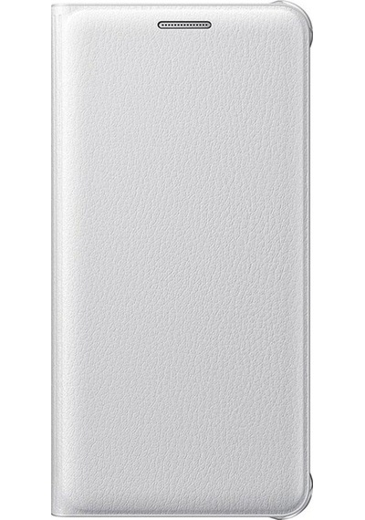 Galaxy A3 2016 İle Uyumlu Kılıf Flip Cover Beyaz