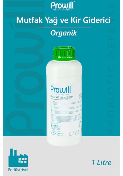 Organik Endüstriyel Mutfak Yağ Ve Kir Giderici Sprey Ağır Kimyasal Içermez 1 Litre Tekli