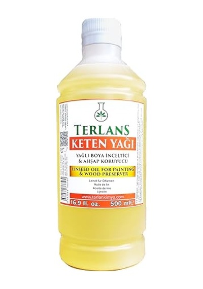 Resim Yağı Ahşap 500 Ml Linseed Oil