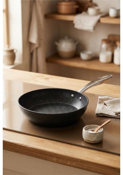Bernardo Chef Line Granit Tava Siyah 22cm