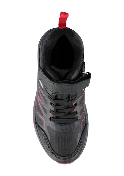Slazenger KENTON I Çocuk Cırt Cırtlı Siyah - Kırmızı Bot