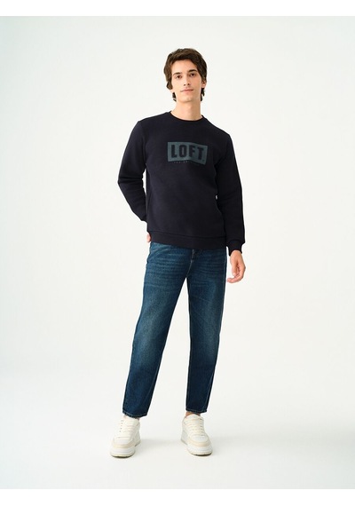LOFT Regular Fit Erkek Sweatshirt Lf2038243 Q1.v1 Lacivert