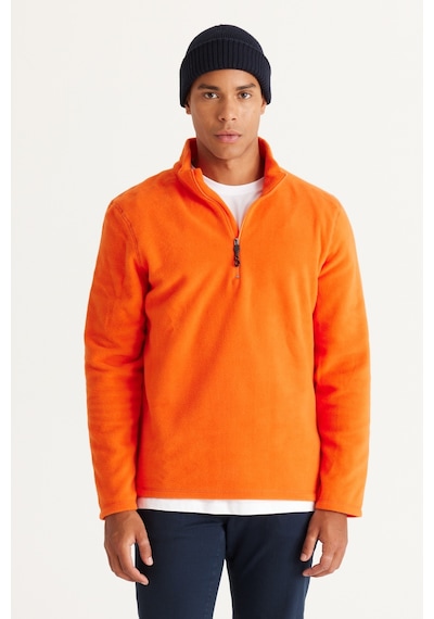 AC&Co / Altınyıldız Classics Anti-Pilling Tüylenme Yapmayan Bato Yaka Erkek Polar Sweatshirt 4A5221100016TRNXXL Turuncu AC&Co / Altınyıldız Classics Anti-Pilling Tüylenme Yapmayan Bato Yaka Erkek Polar Sweatshirt 4A5221100016TRNXXL Turuncu