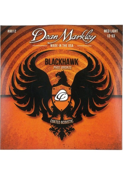 Dean Markley Dm8012 Blackhawk Coated Pure Bronze A Strings Akusti