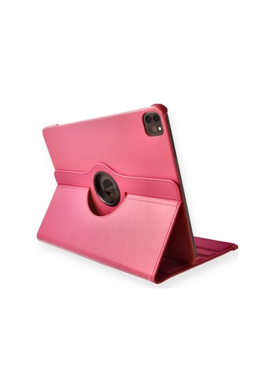 Apple İpad Pro 11 2020 Kılıf 360 Tablet Deri Kılıf - Pembe Aklby-bsva58