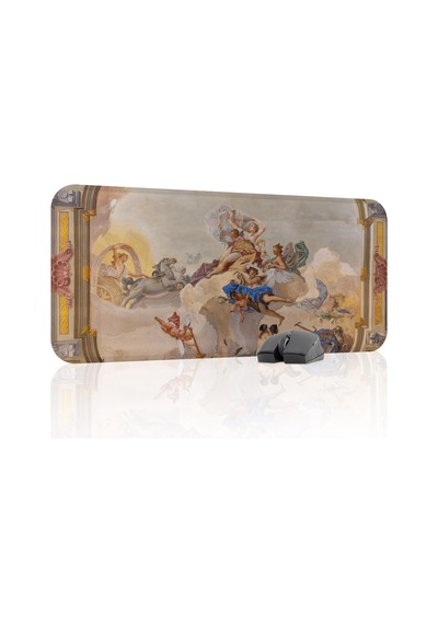 Ortaçağ Sanat Oyuncu Gaming Mouse Pad Kauçuk Kaymaz Taban Mousepad V1, 70x30 Xl