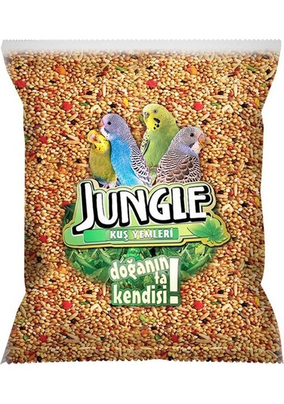 Jungle Poşet Muhabbet Kuşu Yemi 10 x 500 G