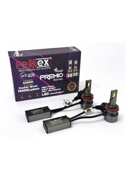 Premio Plus H8 Şimşek Etkili Led Xenon 14000 Lumen
