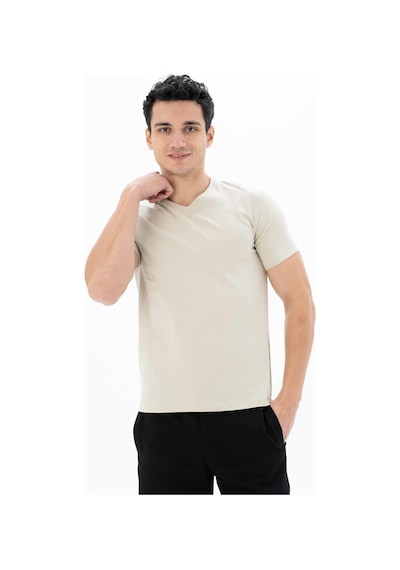 AR-MA Arma Erkek Slim Fit V Yaka Tişört 001