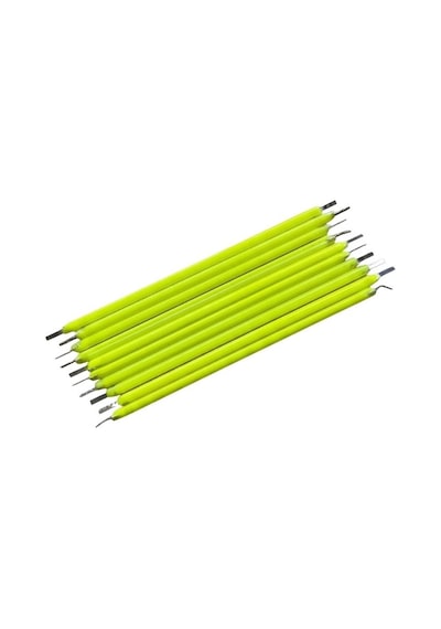 3v 68mm Led Yeşil Filament Retro Tungsten Led 10 Adet