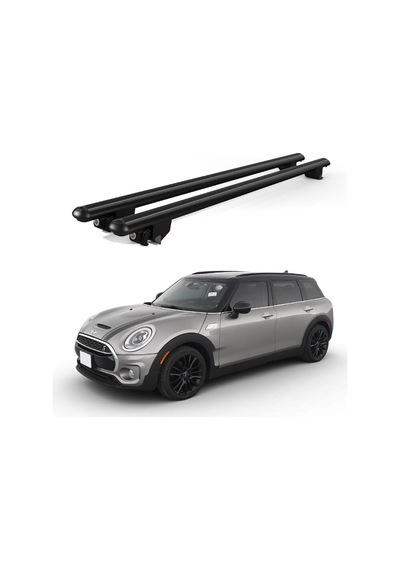 Kanca Mini Clubman 2016 Ve Sonrası Uyumlu Siyah Kilitli Ara Atkı 110cm Port Bagaj Tavan Barı