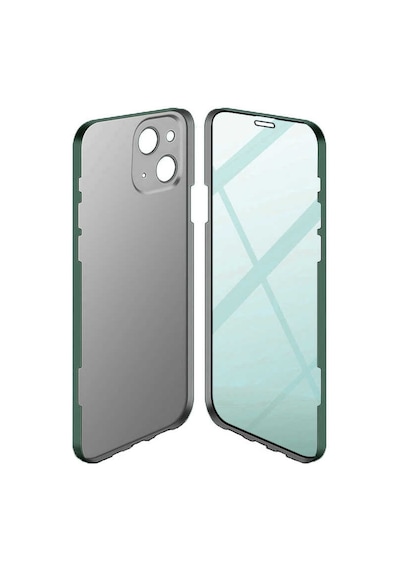 Apple Uyumlu iPhone 13 Kılıf 360 Lüx Tam Koruma Led