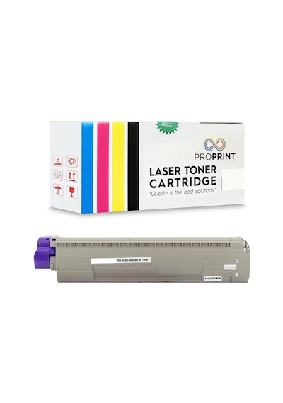 Proprint Oki Mc853-45862845 Sarı Uyumlu Toner - Mc853