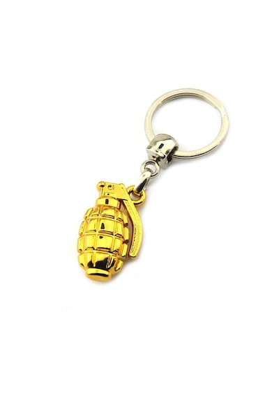 El Bombası Grenade Anahtarlık - Gold Görünümlü