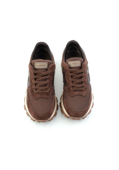 Bambi Kahve Süet Kadın Sneaker K01791073972