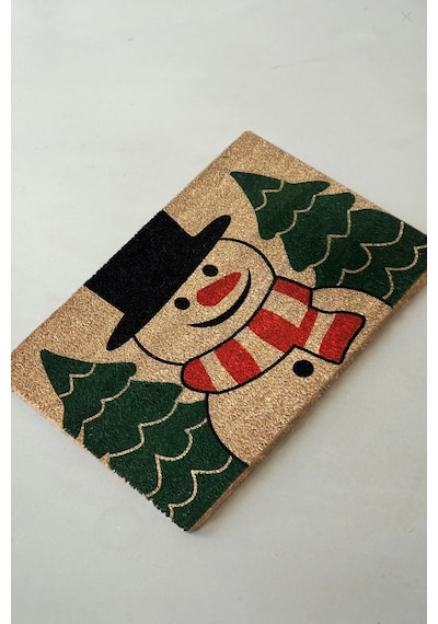 Coco Muneco 40x60 Cm Kıl Paspas, Dekoratif Çok Amaçlı İç Ve Dış Kapı Paspası