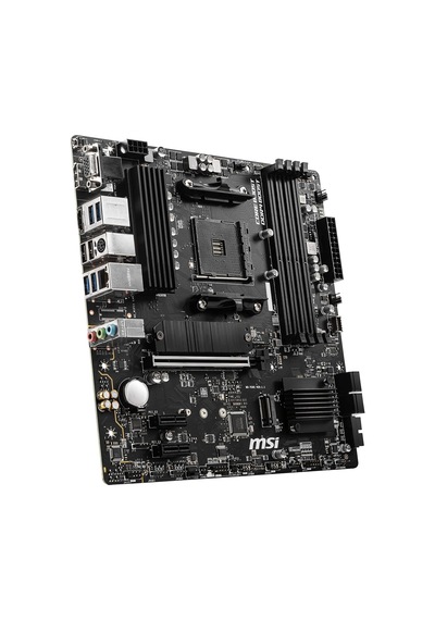 B550m Pro-vdh Am4 Ddr4 4400 Oc Hdmı Dp Vga M.2 Usb3.2 Matx Anakart