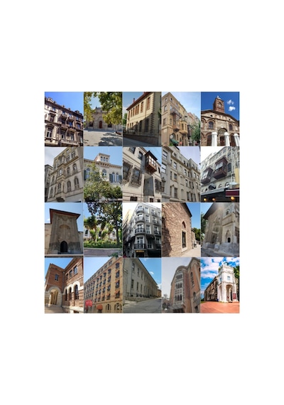 20 Adet A5 Dünya Mimarisi Ve Şehirler Poster Seti Travel Aesthetic Wall Collage Dekoratif Duvar Afişi