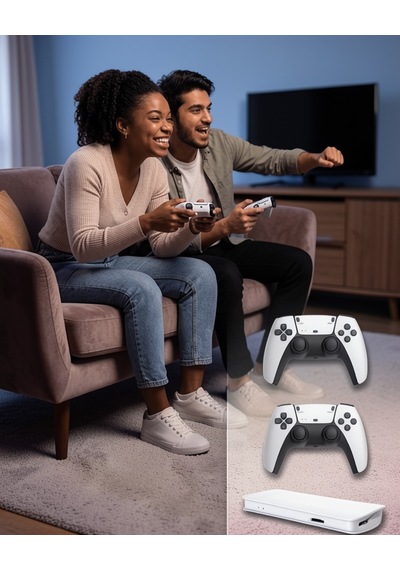 M15 Retro Oyun Konsolu, 20.000 Oyunlu, Çift Gamepadli, 4k Hdmı