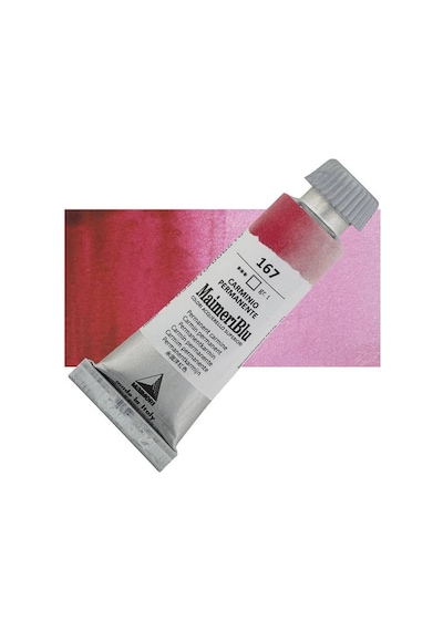 Maimeri Blu Tüp Sulu Boya 12 Ml S1 No 167 Permanent Carmine