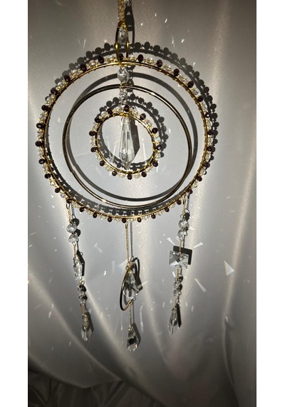 Lumiere Kristal Güneş Yakalayıcı , Kristal Dekor Kristal Obje Hediye , Crystal Suncatcher , Işıltılı Tek Parça