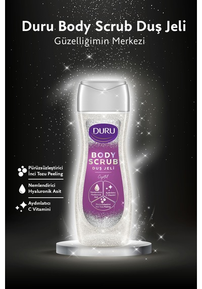 Body Scrub Crystal Duş Jeli 2x450 Ml Diğer