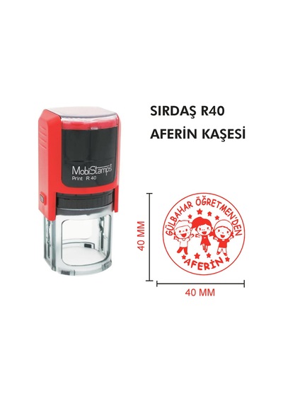Kaşeciniz Sırdaş R40 Öğretmen - Aferin Kaşesi - Model 3 Diğer