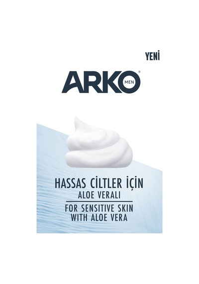 Arko 200 Ml Tıraş Köpüğü Extra Sensitive