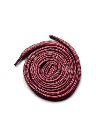 Hapshoe Bordo 1 Cm Kalınlığında 1 Çift Yassı Spor Ayakkabı Bağcığı