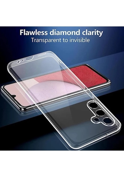 Logis Samsung Uyumlu Galaxy S24 Fe Şeffaf Kılıf Darbe Emici Silikon İnce Ve Esnek Koruyucu Kapak