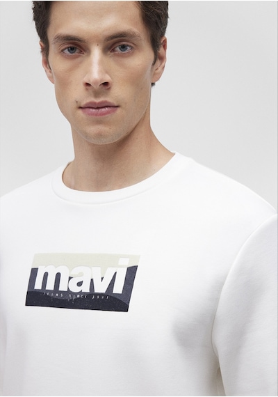 Mavi - Beyaz Sweatshirt 0s10203-70057 Beyaz