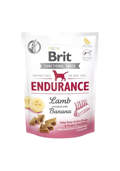 Brit Care Functional Snack, Fiziksel Sağlığı Desteklemek İçin, Tahılsız, Kuzu Etli Ve Muzlu, Fonksiyonel Yetişk