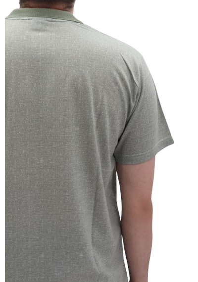 Santa Dmctekstil Erkek Jakarlı-003 Desenli Klasik Kesim Rahat Kalıp Tek Cepli Polo Yaka T-shirt Yeşil Santa Dmctekstil Erkek Jakarlı-003 Desenli Klasik Kesim Rahat Kalıp Tek Cepli Polo Yaka T-shirt Yeşil