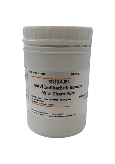 Silikajel,Mavi,Indikatörlü, Boncuk -1Kg