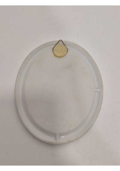 Vintage Dekoratif Çiçek Temalı Porselen Duvar Tabağı 11cm 003