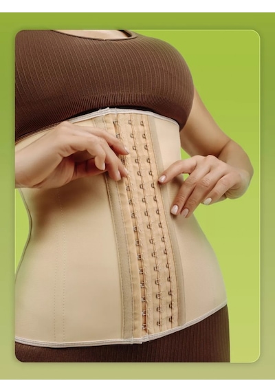 Mistirik Tvigoso Göbek  Toparlayıcı 4 Aşamalı Askısız Latex Ten Renk