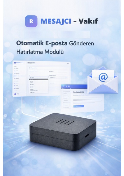 Mesajcı Vakıf Üyelerinize Otomatik E-posta Gönderen Hatırlatma Modülü